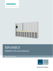 Siemens SINAMICS S120 Manual De Producto
