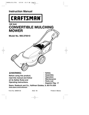 Craftsman 900.370510 Manual Del Usuario