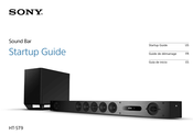 Sony HT-ST9 Guia De Inicio Rapido