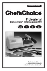 ChefsChoice Professional Diamond Hone 2000 Manual De Instrucciones