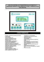 Datakom DKG-705 Manual Del Usuario