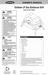 Uniflame GBT1123WRS Manual Del Usuario