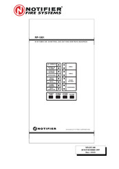 Notifier RP-1001 Manual Del Usuario