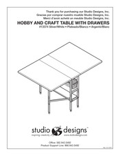 Studio Designs 13374 Instrucciones Para Armar