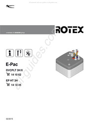 Daikin Rotex E-Pac 14 10 62 Manual De Instrucciones