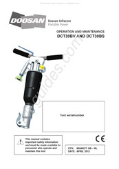 Doosan DCT30BS Operación Y Mantenimiento