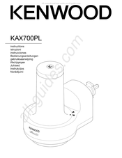 Kenwood KAX700PL Manual De Instrucciones