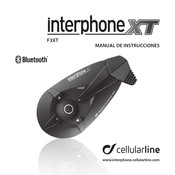 Cellularline interphone XT F3XT Manual De Instrucciones