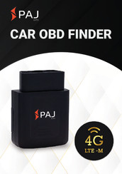 PAJ GPS CAR OBD FINDER Manual De Instrucciones