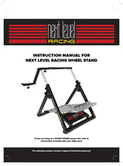 Next Level Racing NLR-S002 Manual De Instrucciones