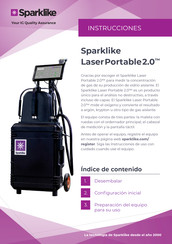 sparklike Laser Portable 2.0 Instrucciones