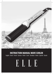 Elle WAVE CURLER Manual De Instrucciones