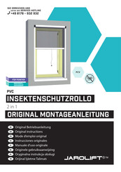 JAROLIFT PVC Instrucciones Originales