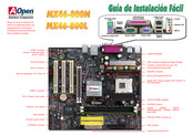 AOpen MX46-800L Guia De Instalacion Facil