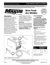 Maxus MXW308 Manual De Instrucciones De Operación Y Partes