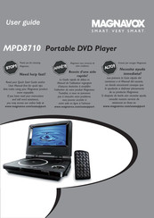 Magnavox MPD8710 Manual Del Usuario