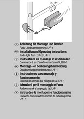 Verkaufsgesellschaft LHF-1 Instrucciones Para Montaje Y Funcionamiento