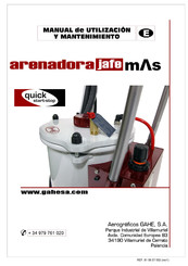 Gahesa Jafe 0701AREN10MAS Manual De Utilización Y Mantenimiento