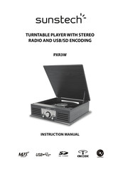 Sunstech PXR3W Manual De Instrucciones