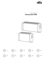 Frico TWSC310 Manual Del Usuario