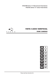 Vista VFD3V9CW-3A Manual De Instrucciones