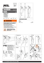 Petzl B18 BASIC Manual Del Usuario