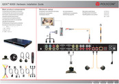 Polycom QDX 6000 Instalación Necessaria