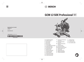Bosch GCM 12 SDE Professional Manual Original