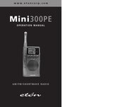 Eton Mini300PE Manual De Operación