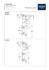 Grohe ESSENCE NEW 33 628 Manual Del Usario