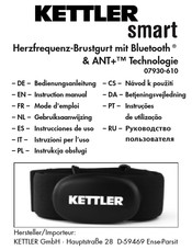 Kettler smart 07930-610 Manual De Instrucciones