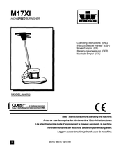 Windsor Ml7XI Instrucciones De Manejo