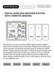 BALDR B0389WST4H4-V3 Manual De Usuario