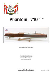 Billing Boats Phantom 710 Manual De Instrucciones