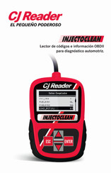 injectoclean CJReader Manual Del Usuario