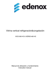 edenox VERSO-400 HC Manual De Utilización Y Mantenimiento