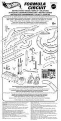 Mattel HotWheels FORMULA CIRCUIT Manual De Instrucciones