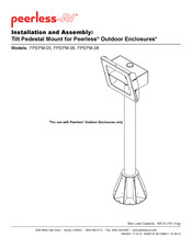peerless-AV FPEPM-08 Instalación Y Montaje