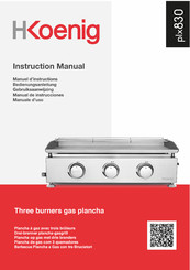 Hkoenig plx830 Manual De Instrucciones