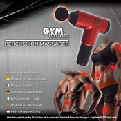 GYMFORM PERCUSSION MASSAGER Manual De Instrucciones