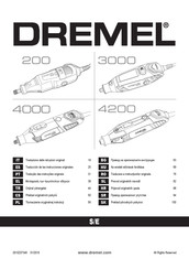 Dremel 200-5 Traducción De Las Instrucciones Originales