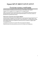 Gigaset C475 IP Manual Del Usario