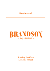 Brandson Equipment 303112 Manual De Usuario