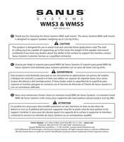 Sanus Systems WMS5 Guia De Inicio Rapido