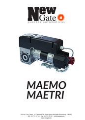 New Gate MAEMO Manual Del Usuario