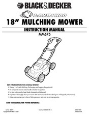 Black and Decker MM675 Manual De Instrucciones