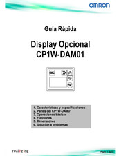 Omron CP1W-DAM01 Guía Rápida