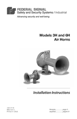 Federal Signal 3H Guia De Inicio Rapido