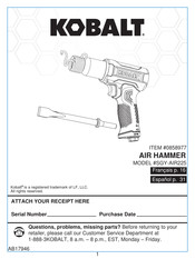 Kobalt 0858977 Manual Del Usuario