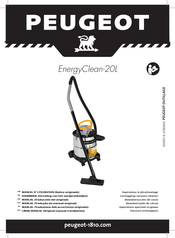 PEUGEOT EnergyClean-20L Manual